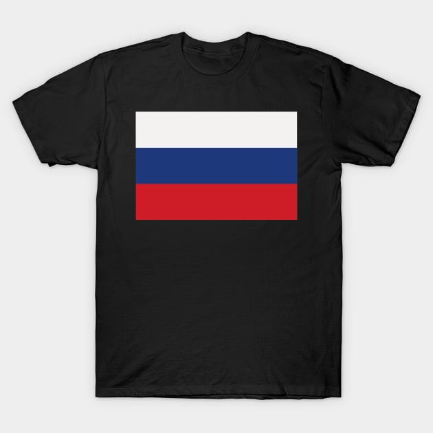 Russia flag T-Shirt by Designzz